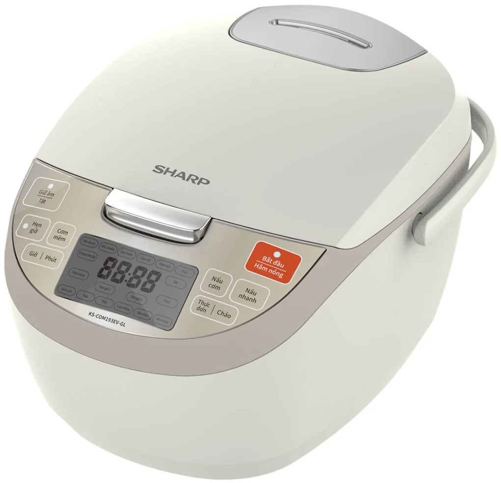 Nồi cơm điện tử Sharp 1.8 lít KS-COM193EV-GL