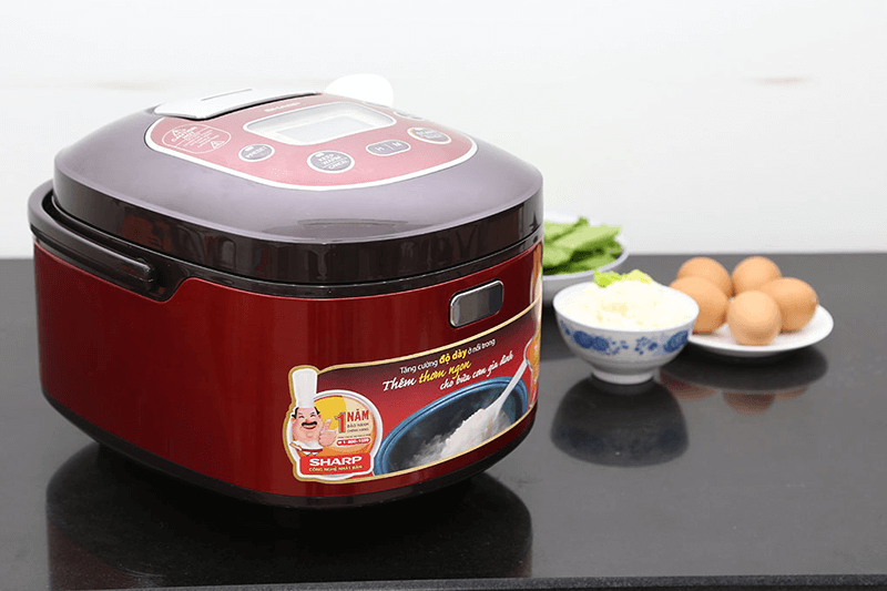 Nồi cơm điện tử Sharp 1.8 lít KS-TH18-RD