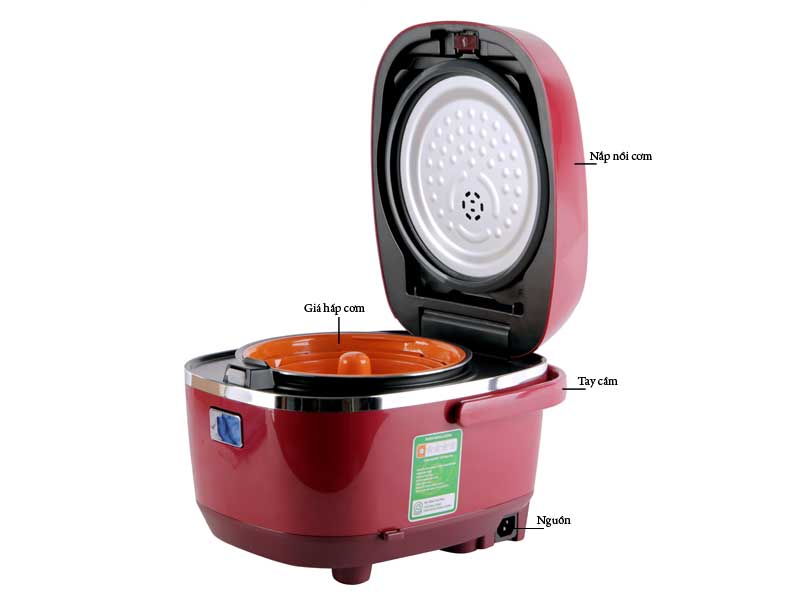 Nồi Cơm Điện Tử Tiger JBX-A10W 1 Lít Màu Mận