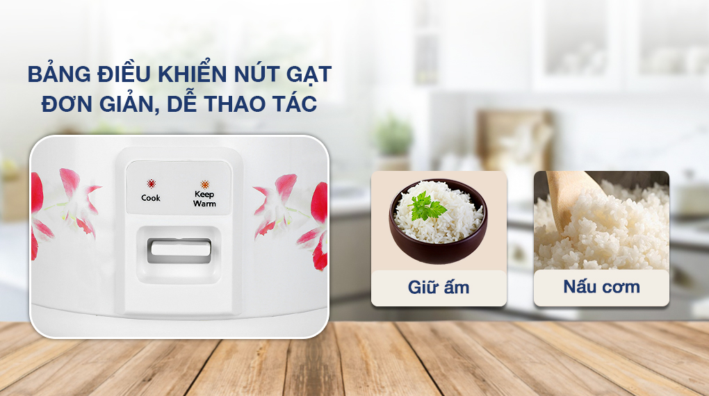 Nồi cơm nắp gài Panasonic 1 lít SR-MVN10FRAX - Bảng điều khiển Nồi cơm nắp gài Panasonic 1 lít SR-MVN10FRAX - Bảng điều khiển