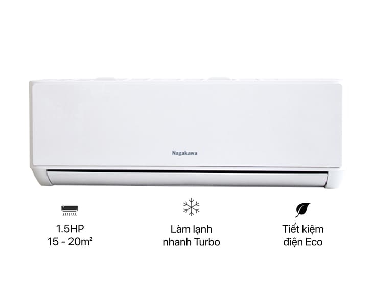 Máy lạnh Nagakawa 1.5 HP NS-C12R2T30