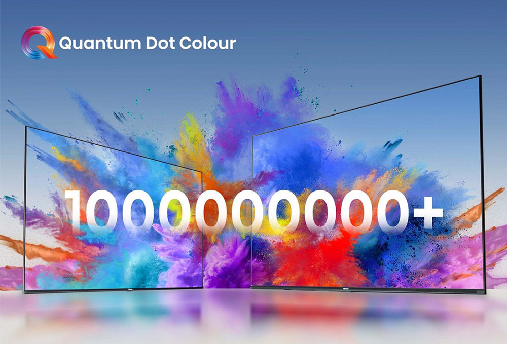 quantum dot colour tivi hisense 43q6n