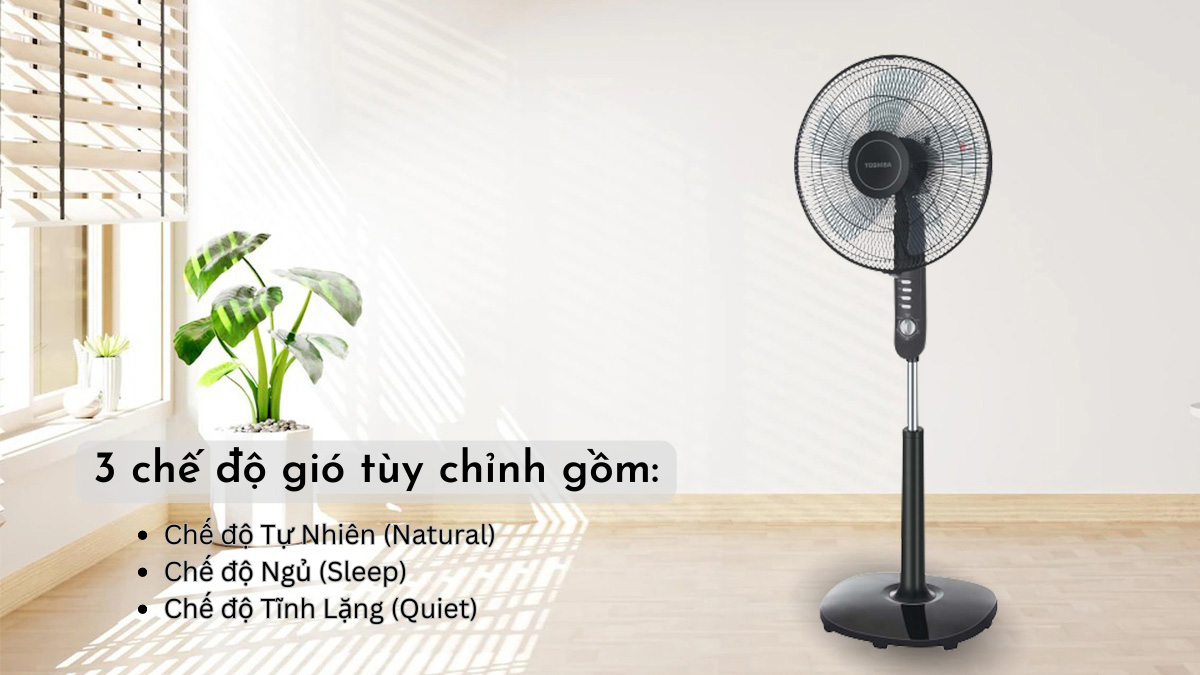 quat-dung-toshiba-5-canh-f-lsa10kvn-50w-27888-2 Toshiba F-LSA10(K)VN tích hợp 3 chế độ gió tùy chỉnh