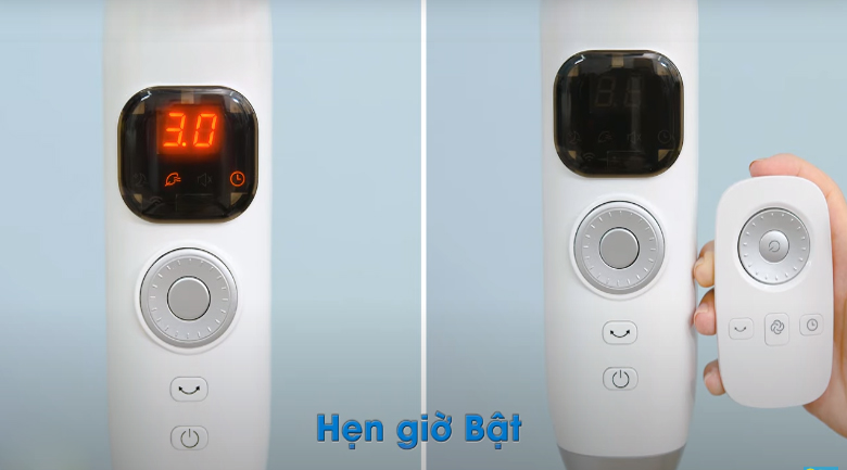 Hẹn giờ bật - Quạt đứng Toshiba F-LSD10(W)VN Hẹn giờ bật - Quạt đứng Toshiba F-LSD10(W)VN