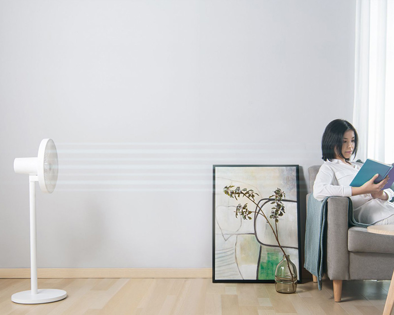 Xiaomi Mi Smart Standing Fan 2 Lite có 3 mức giò tùy chỉnh