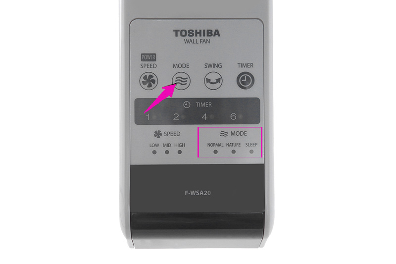 Quạt treo Toshiba F-WSA20(H)VN-4 Quạt treo Toshiba F-WSA20(H)VN-4