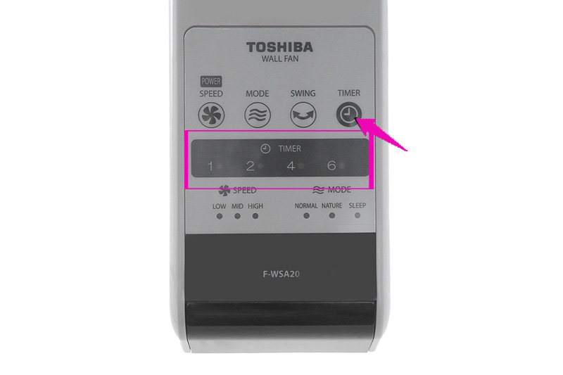 Quạt treo Toshiba F-WSA20(H)VN-5 Quạt treo Toshiba F-WSA20(H)VN-5