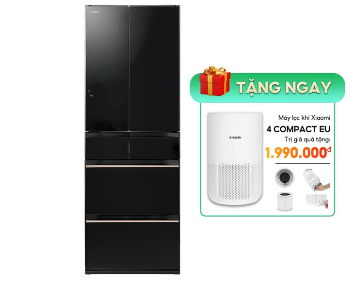 Tủ lạnh Hitachi Inverter 540 Lít R-HW540RV(XK)