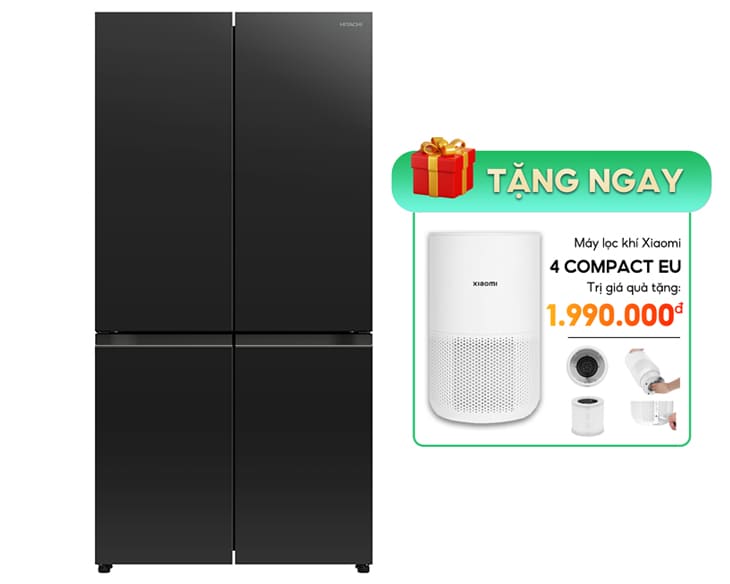 Tủ lạnh Hitachi Inverter 645 Lít R-WB700PGV4(GBK)