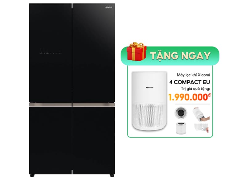 Tủ lạnh Hitachi Inverter 645 Lít R-WB700VGV4(GBK)