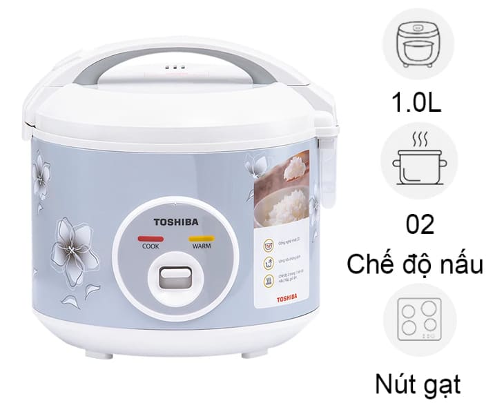 Nồi cơm điện Toshiba 1 lít RC-10JFM(H)VN