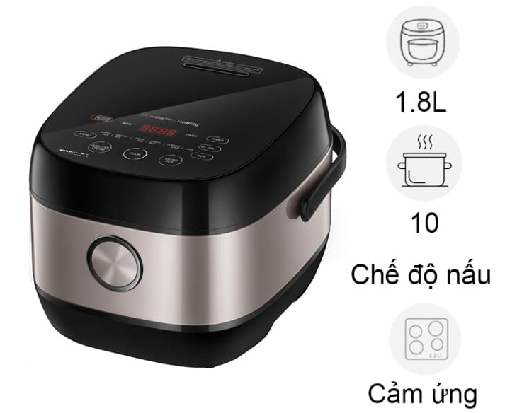 Nồi cơm cao tần Toshiba 1.8 lít RC-18IX1PV