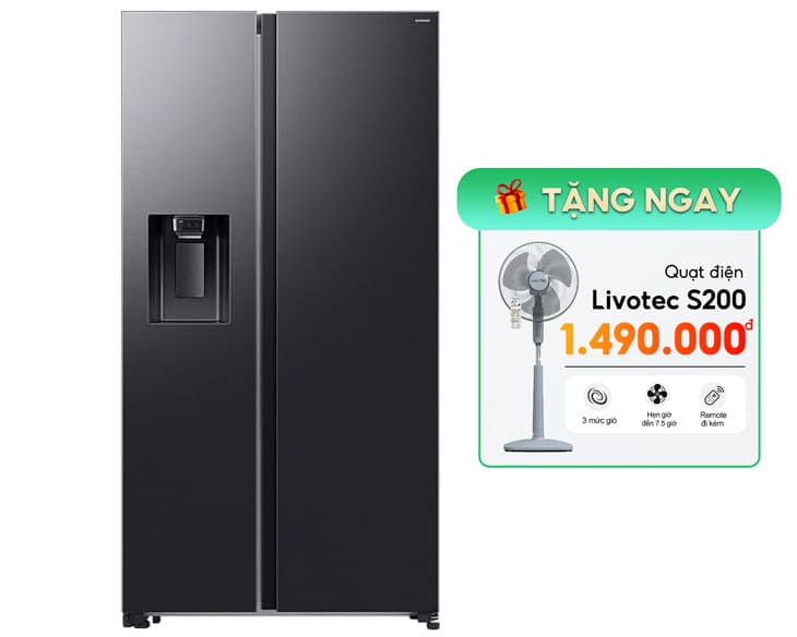Tủ lạnh Samsung Inverter 635 Lít RS70F65K2FSV