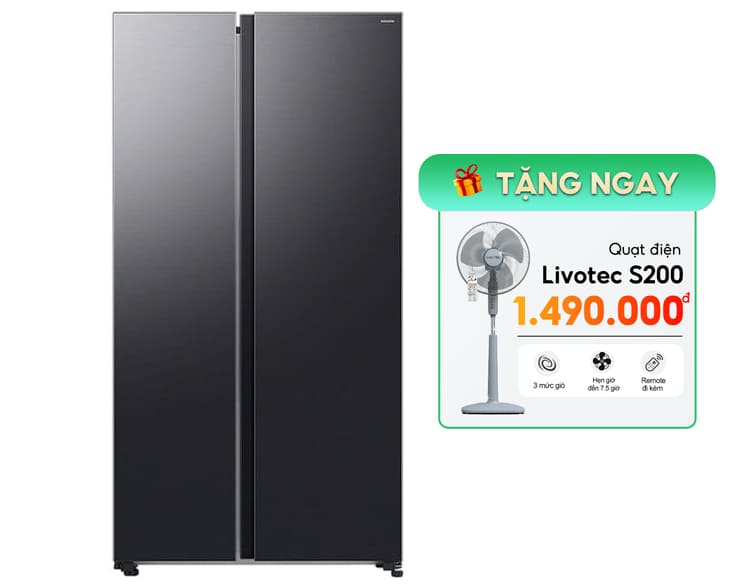 Tủ lạnh Samsung Inverter 655 Lít RS70F65Q3FSV