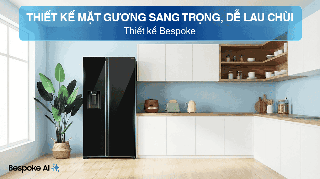 Tủ lạnh Samsung Inverter 634 lít RS80F65J2BSV