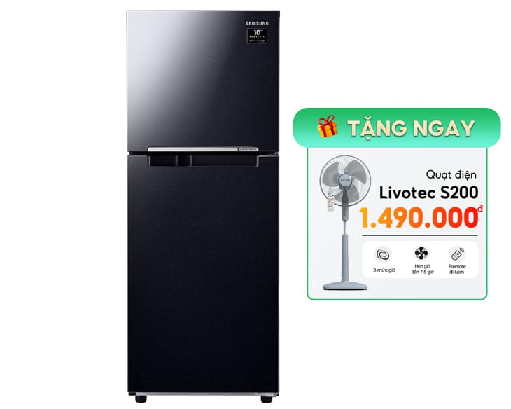 Tủ lạnh Samsung Inverter 208 Lít RT20HAR8DBU/SV