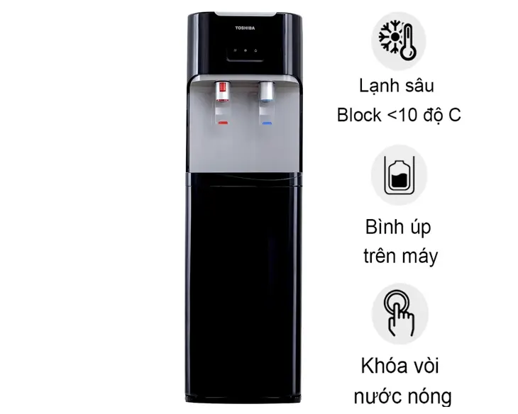 Cây nước nóng lạnh Toshiba RWF-W1664TV(K1)