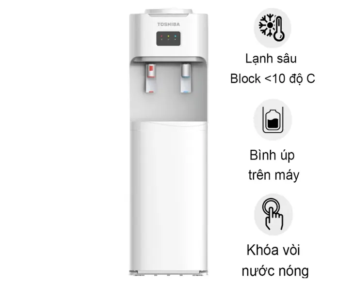 Cây nước nóng lạnh Toshiba RWF-W1664TV(W1)