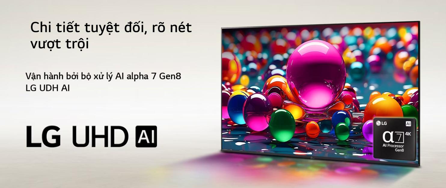 Smart Tivi LG AI 4K 50 Inch 50UA8450PSA