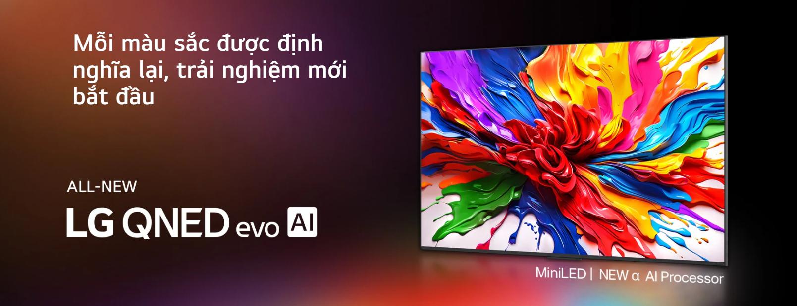 Smart Tivi LG QNED Evo AI 4K 75 Inch 75QNED92ASA