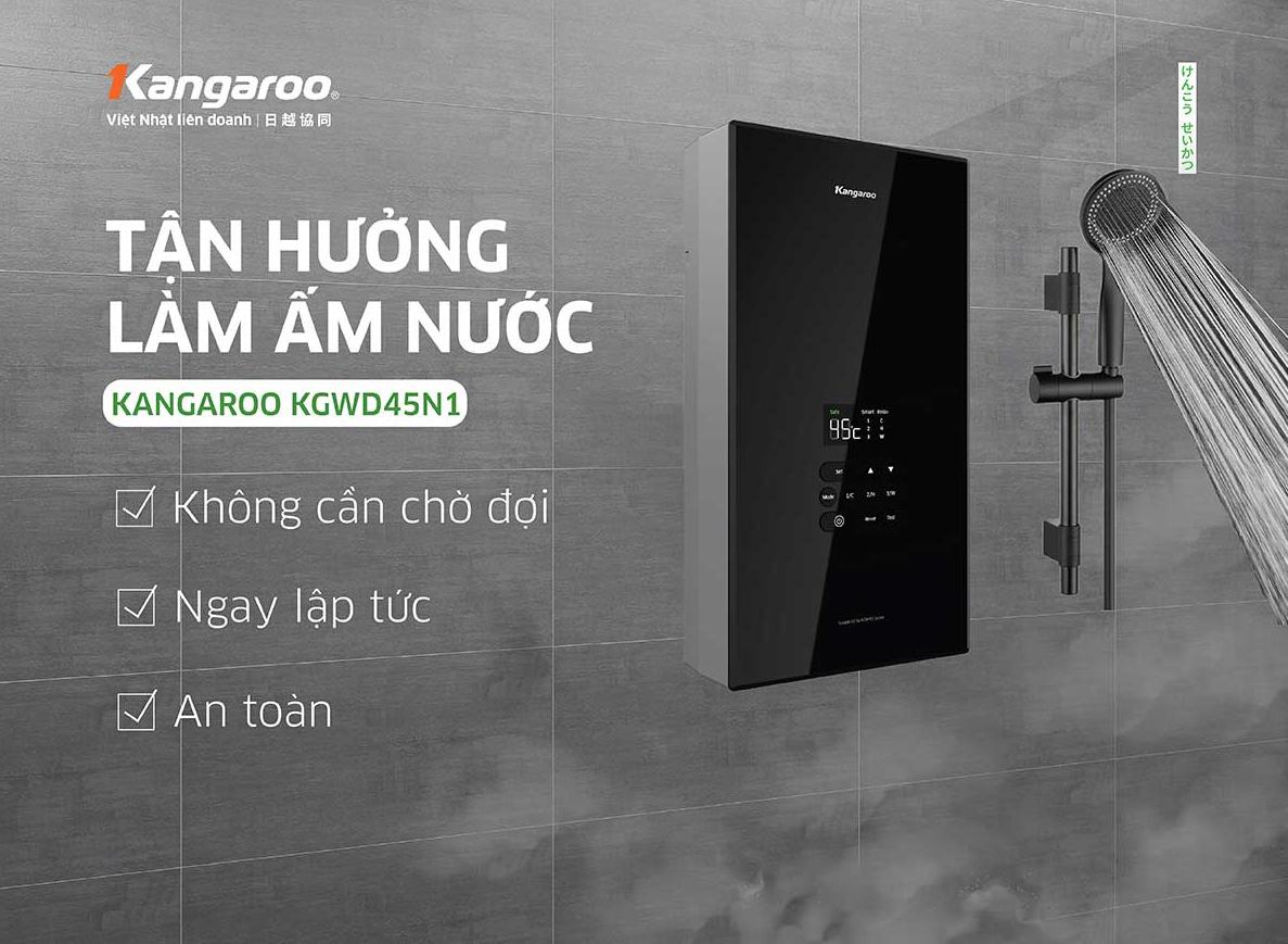 Máy nước nóng trực tiếp Kangaroo KGWD45N1