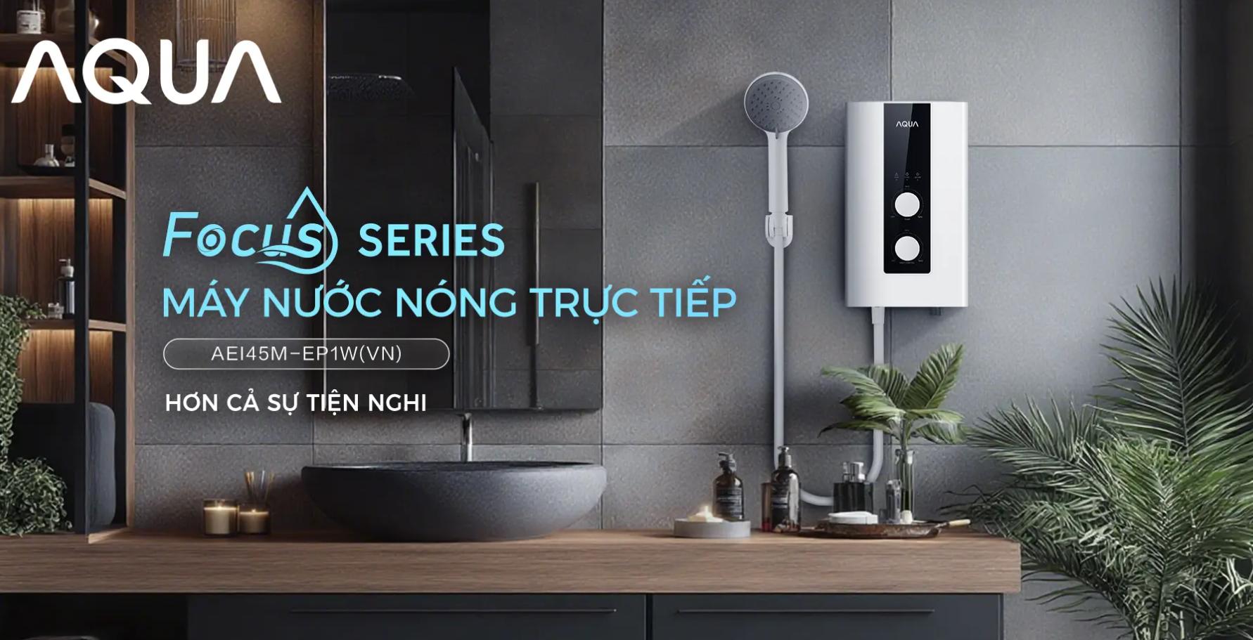 Máy nước nóng trực tiếp Aqua AEI45M-EP1W(VN)
