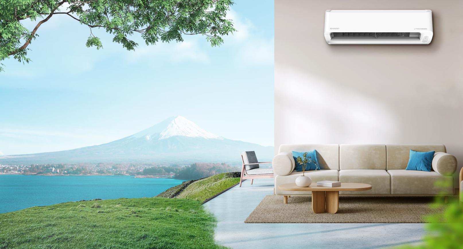 Máy lạnh Sharp Inverter 1 HP AH-X10DEW