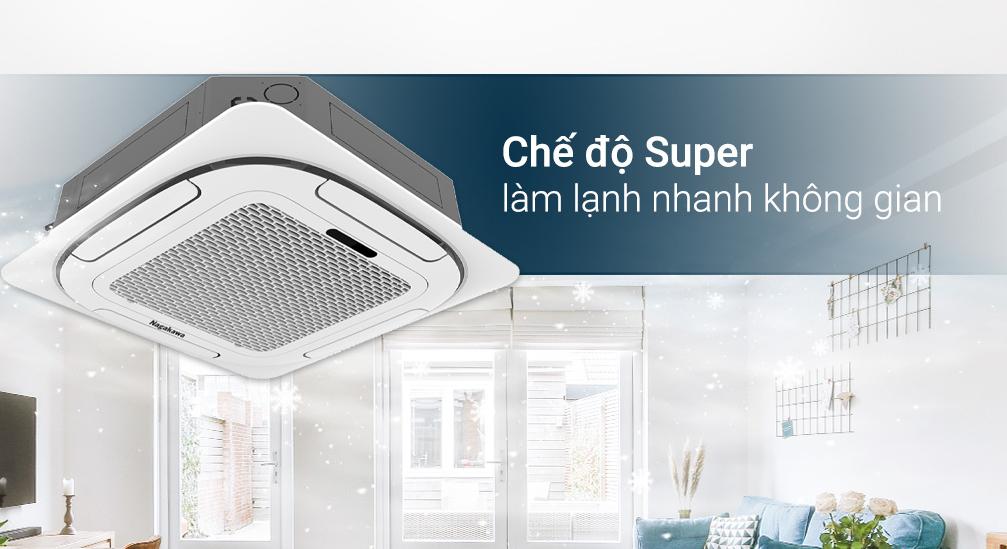 Máy lạnh âm trần Nagakawa 4 HP NT-C36R1T20