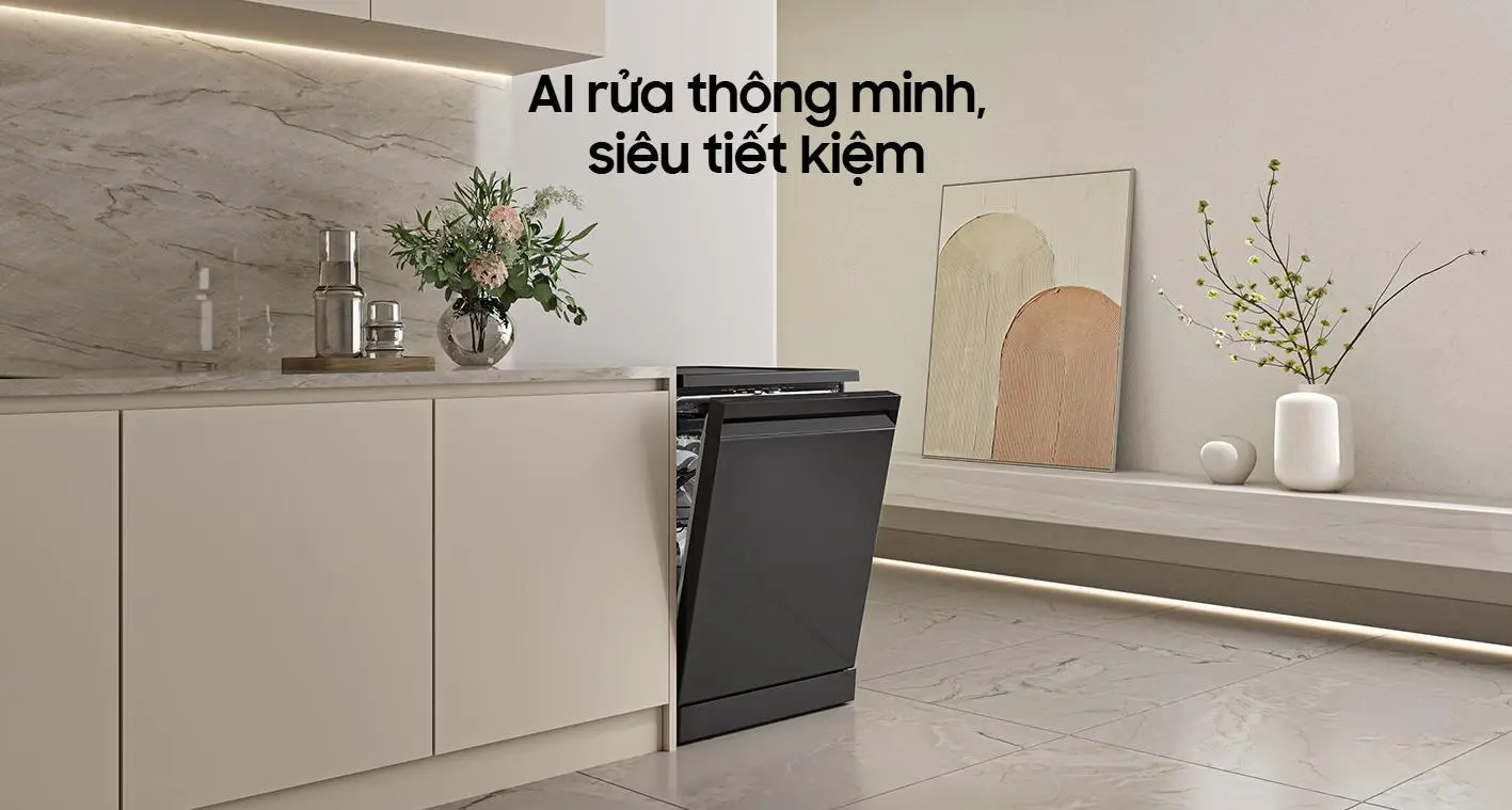 Máy Rửa Chén Samsung DW80H73YBFFSV