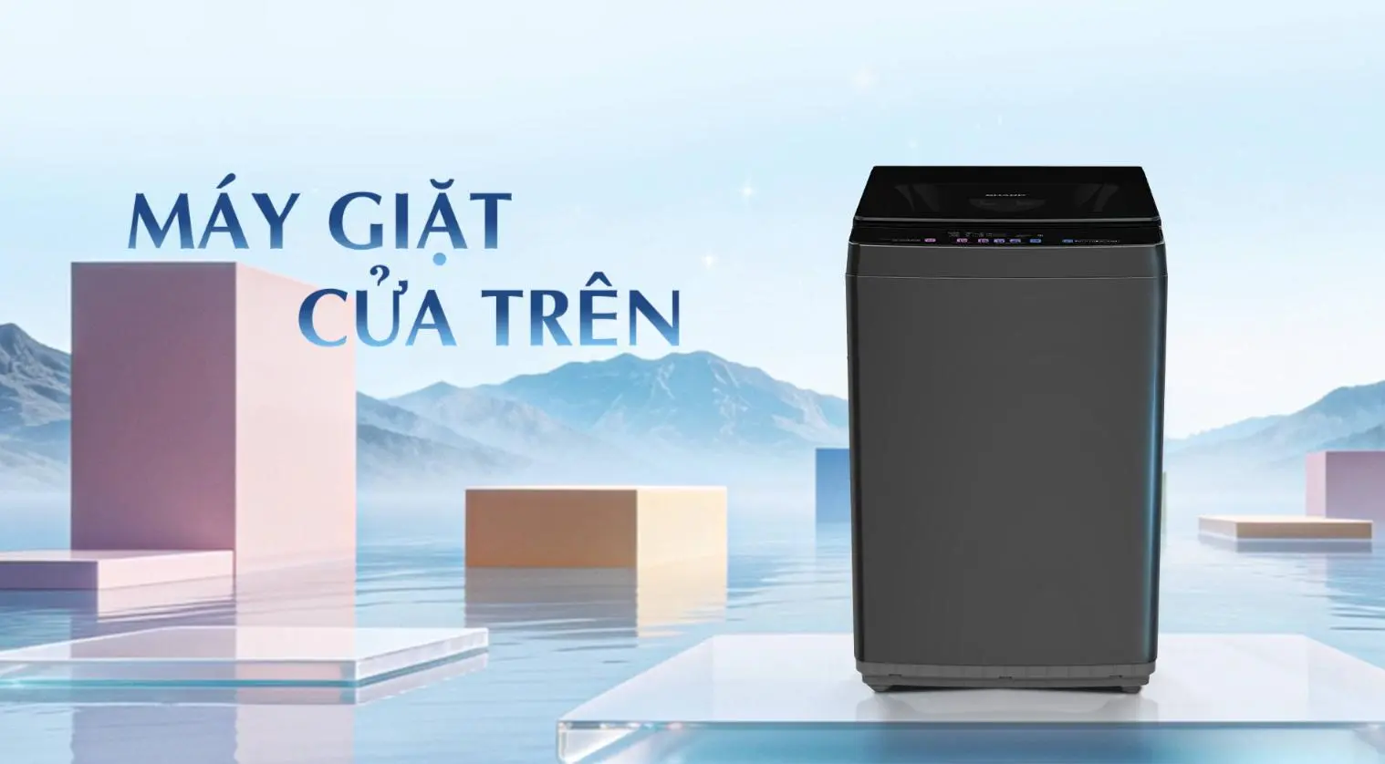 Máy giặt Sharp 11 kg ES-TN111EN-DG