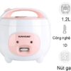 Nồi cơm nắp gài Sunhouse 1.2 lít SHD8217W