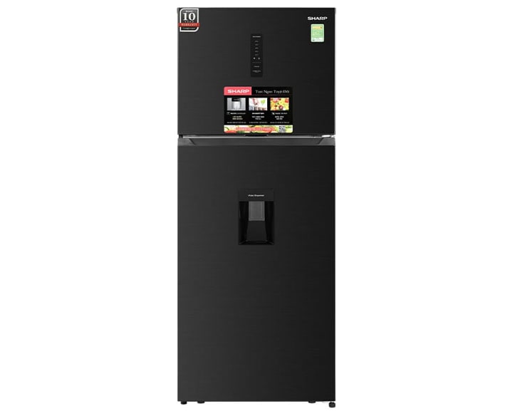 Tủ lạnh Sharp Inverter 417 Lít SJ-W417WD-DG