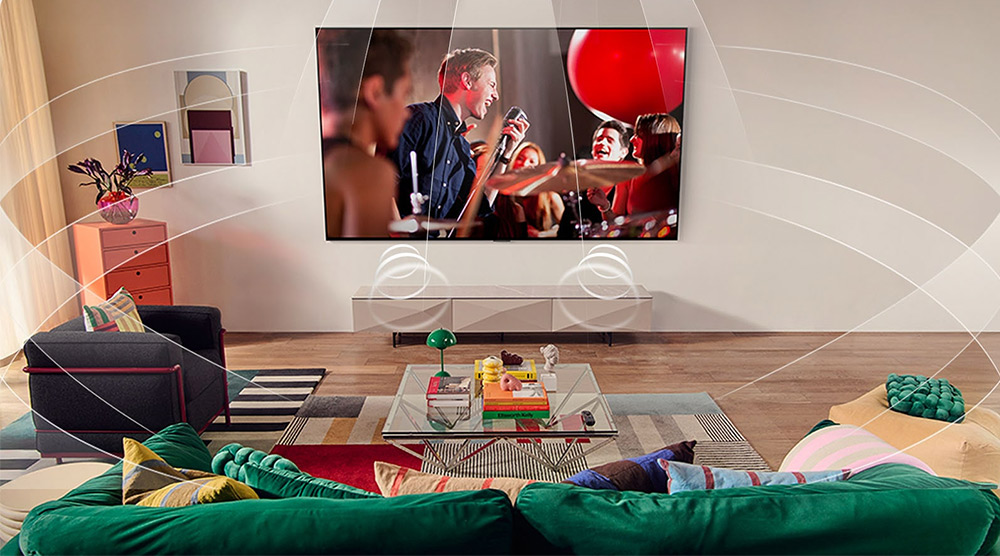 AI Sound Pro 9.1.2 kênh Tivi LG QNED AI 4K 55 Inch 55QNED70ASA