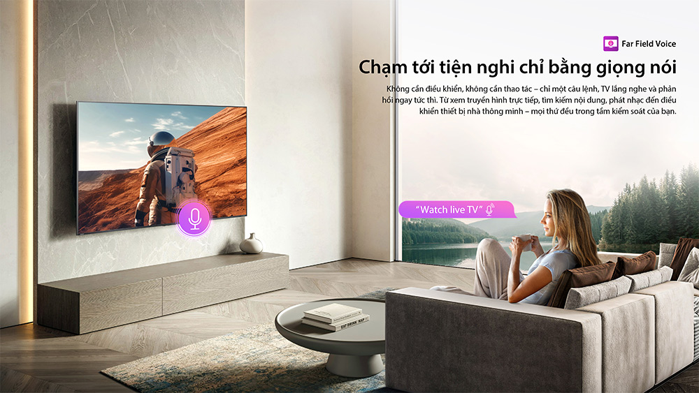 Điều khiển Tivi Mini LED Toshiba AI 4K 65 Inch 65Z670RP