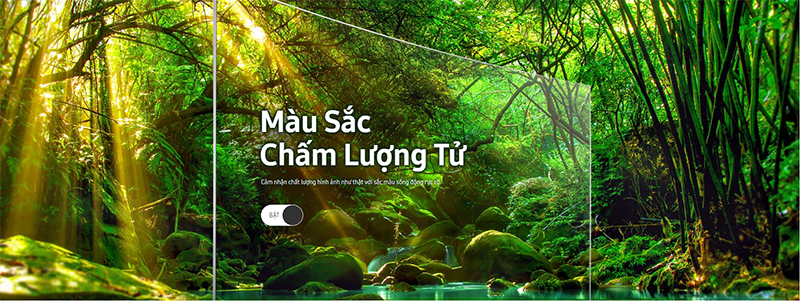 Công nghệ màn hình chấm lượng tử Quantum Dot Công nghệ màn hình chấm lượng tử Quantum Dot