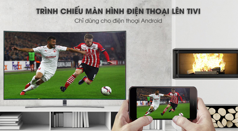 Chiếu màn hình điện thoại lên tivi Chiếu màn hình điện thoại lên tivi