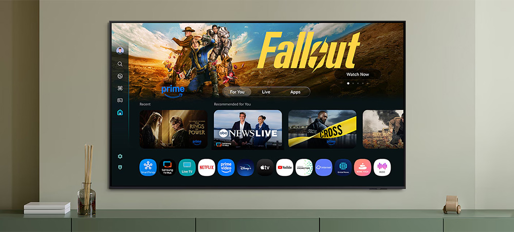 Hệ điều hành One UI Tizen Tivi Samsung QLED 4K AI 55 Inch QA55Q6F