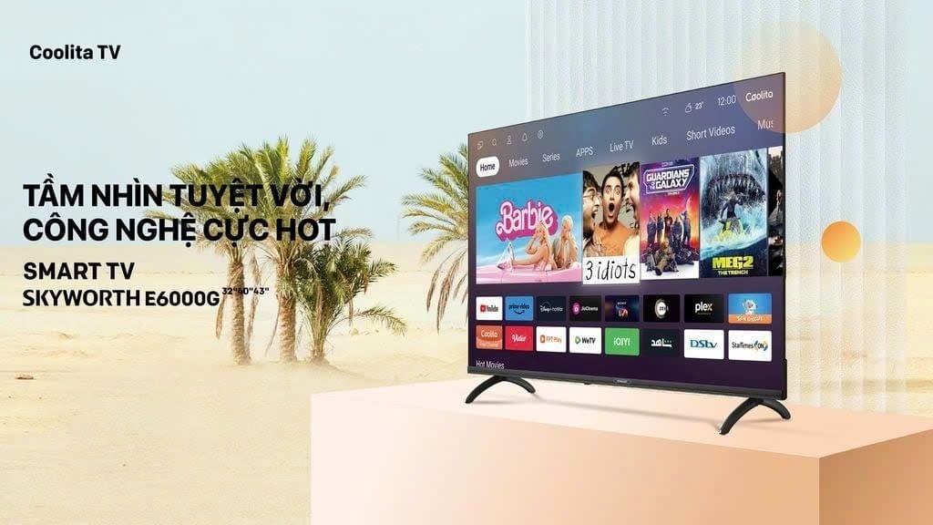 Smart Tivi Skyworth HD 32 Inch 32E6000G