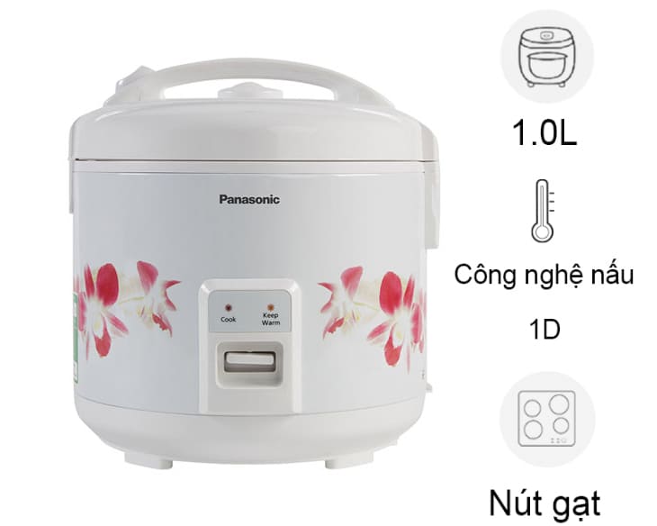 Nồi cơm nắp gài Panasonic 1 lít SR-MVN10FRAX