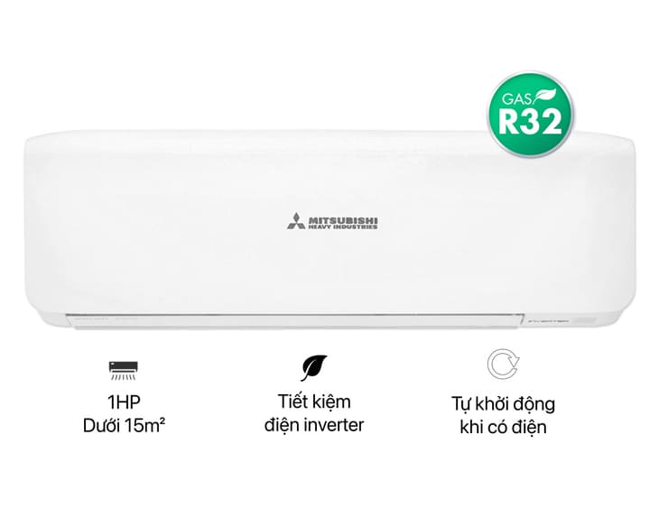Máy lạnh Mitsubishi Heavy Inverter 1.0 HP SRK10YXS-W5