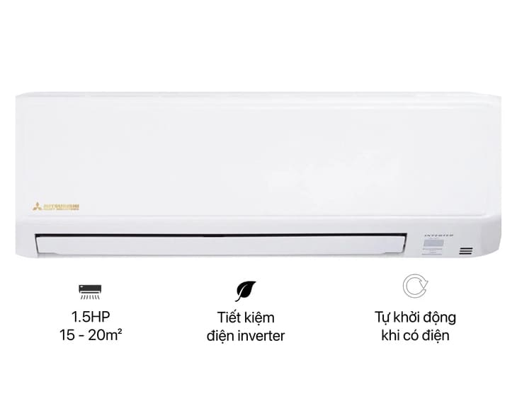 Máy lạnh Mitsubishi Heavy Inverter 1.5 HP SRK13YZP-W5