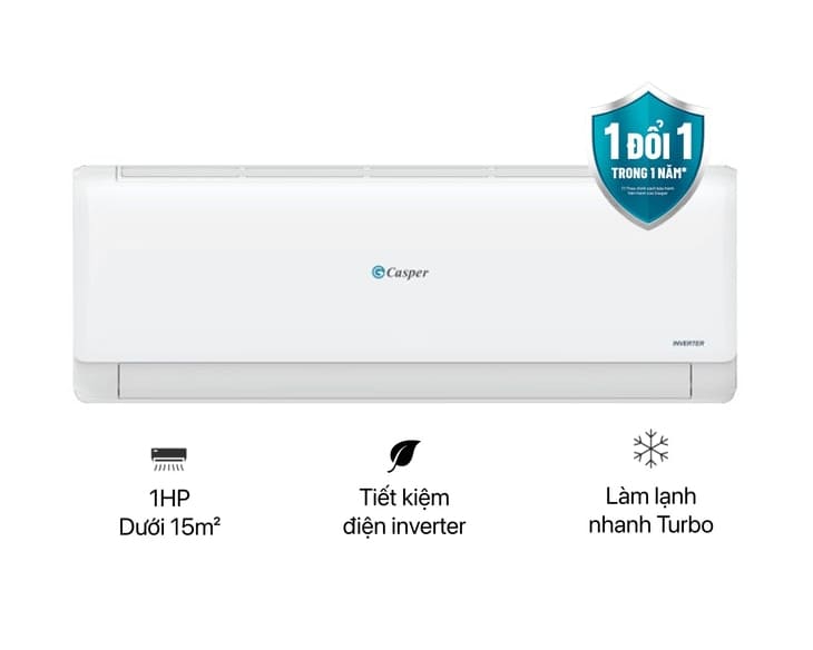 Máy lạnh Casper Inverter 1 HP TC-09IS36