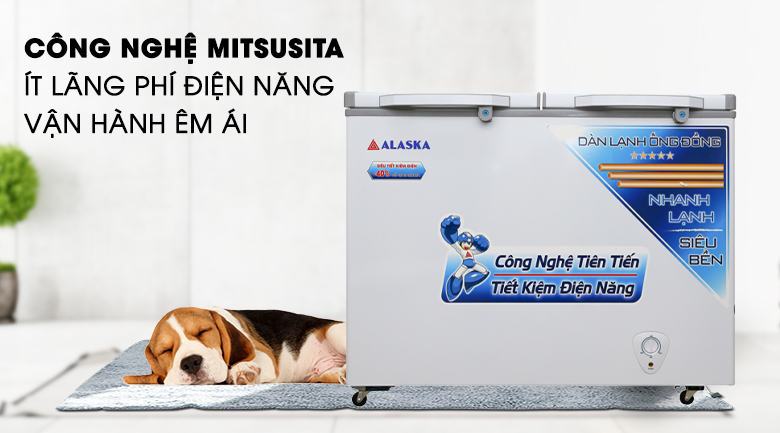 Tủ Đông Mát Alaska 280 lít BCD-3568C