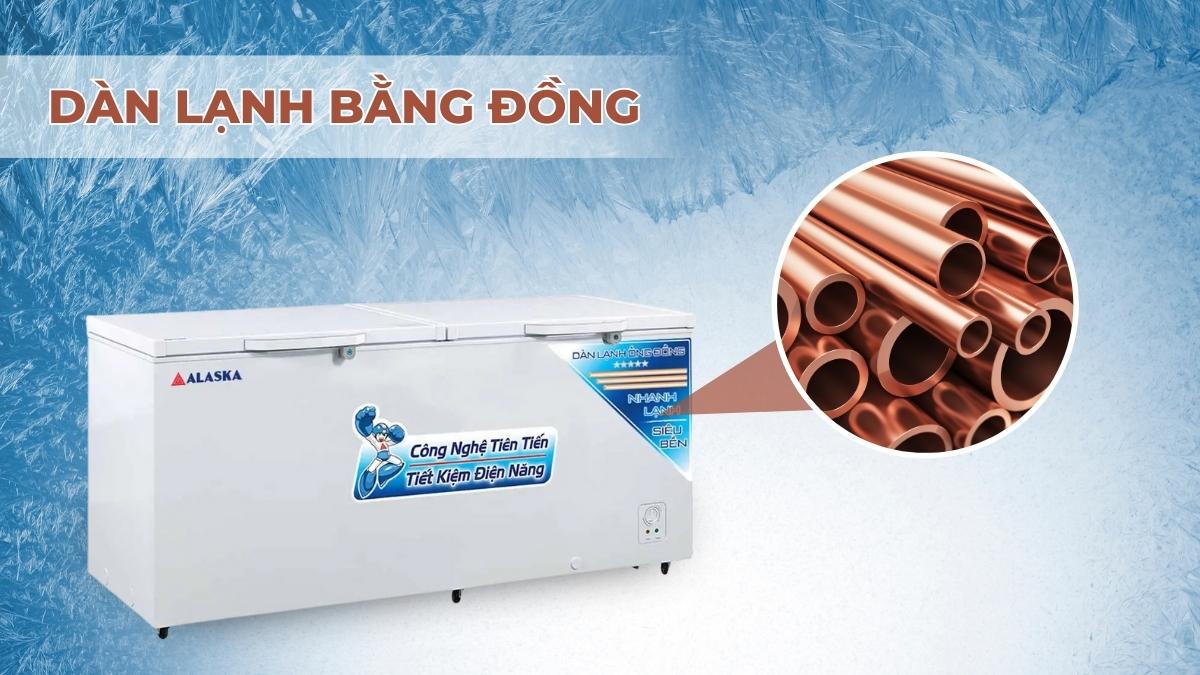 Tủ Đông Alaska 740 Lít HB-890C