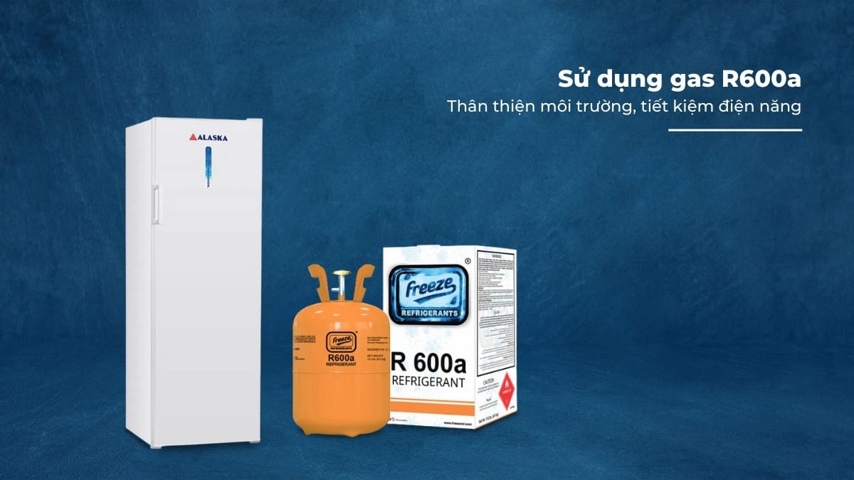 tu-dong-dung-alaska-250-lit-if-250-32654-2 Tủ sử dụng gas R600a thân thiện môi trường, hỗ trợ tiết kiệm điện năng
