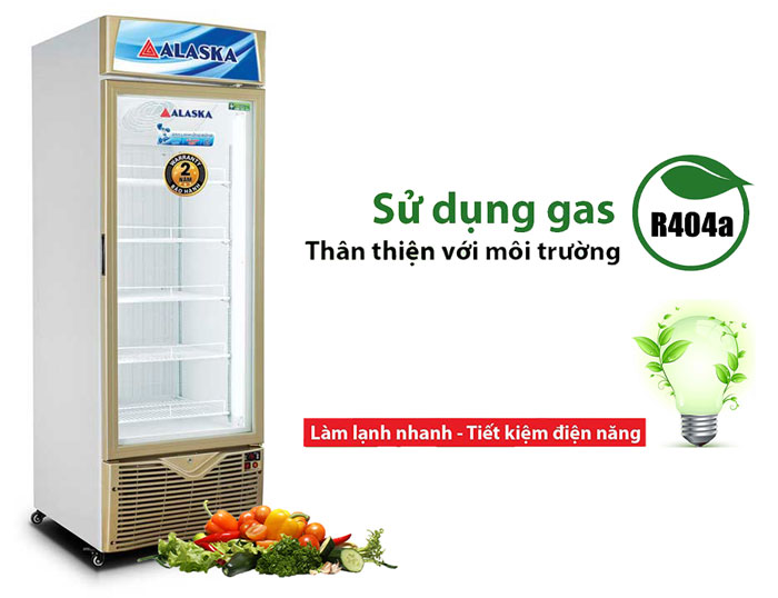 Tủ Đông Đứng Alaska 385 Lít IF-350G