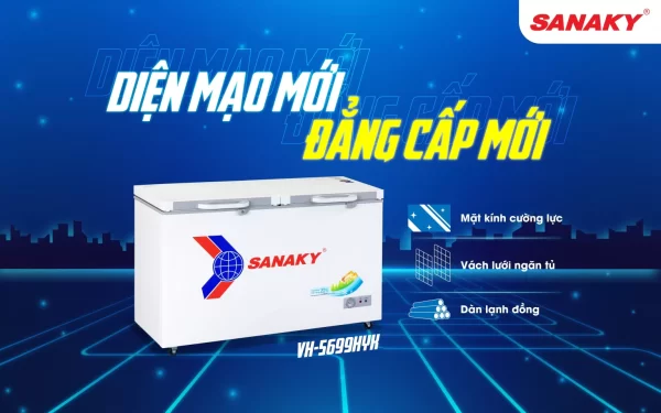 Tủ Đông Sanaky 410 Lít VH-5699HYK