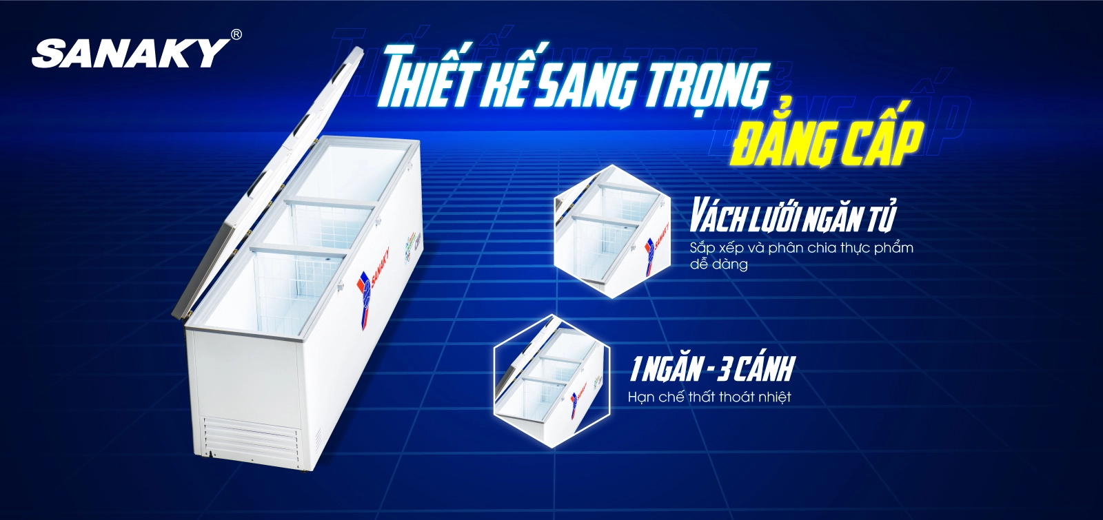 Thiết kế tủ đông sang trọng đẳng cấp Thiết kế tủ đông sang trọng đẳng cấp
