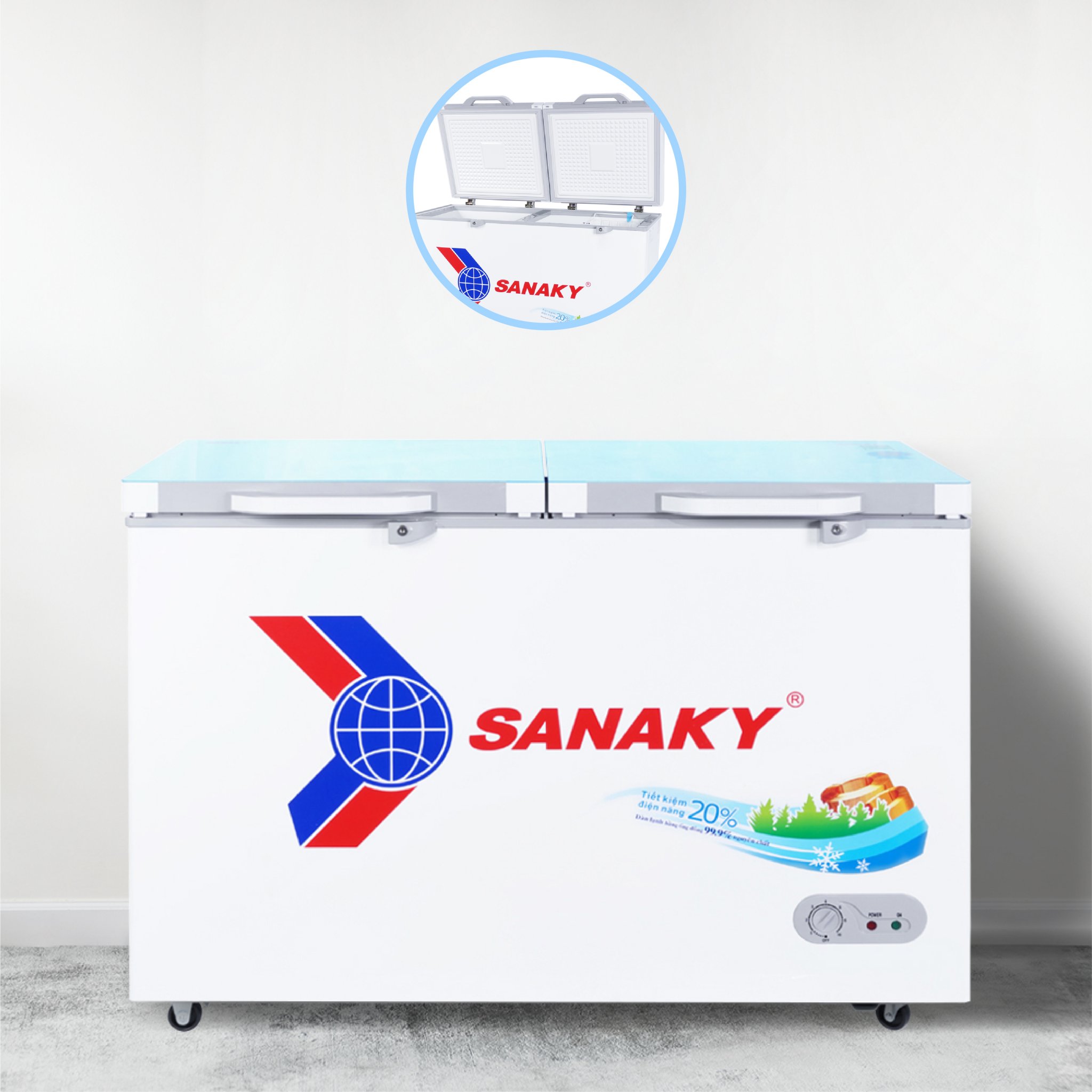 Tủ Đông Sanaky 305 Lít VH 4099A2KD