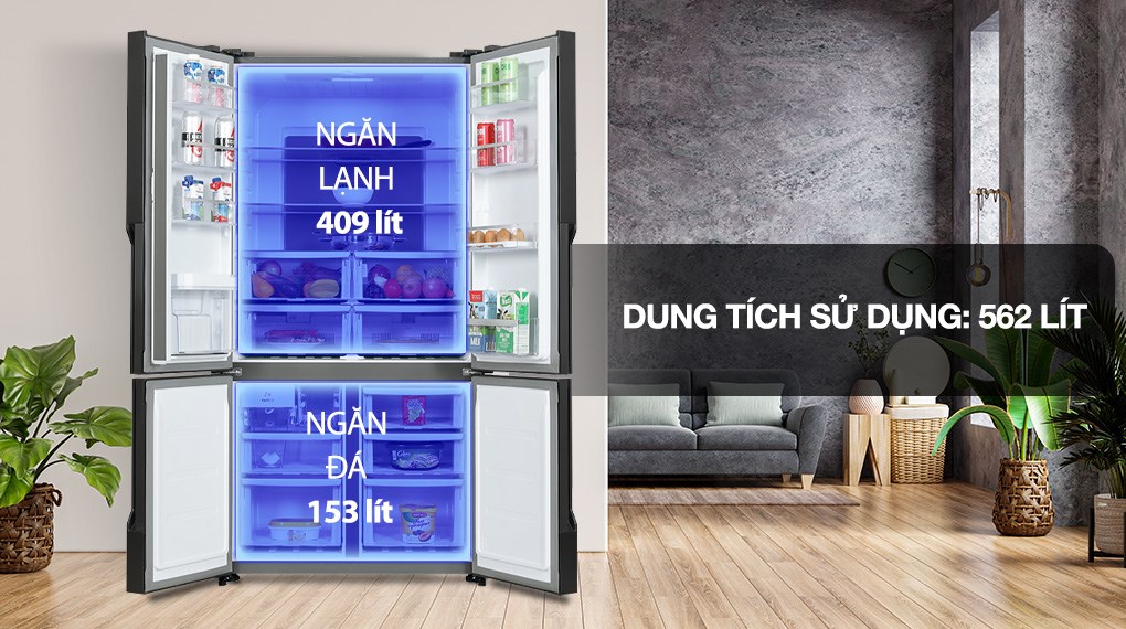 Tủ Lạnh Electrolux Inverter 562 lít EQE5660A-B Tủ Lạnh Electrolux Inverter 562 lít EQE5660A-B